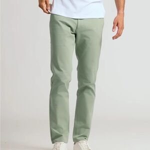 Men's Light Green Chinos